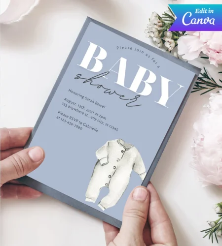 Baby Shower Invitation Template - Image 2