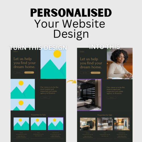 Real Estate Website Design Templates - Image 2