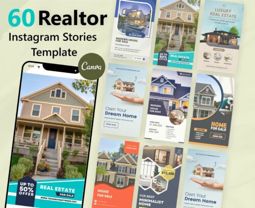 Real Estate Instagram Stories Templates