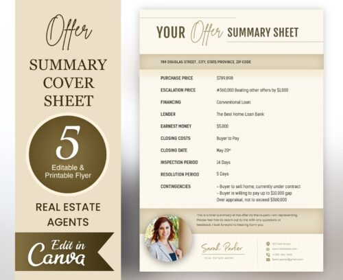 Real Estate Flyer Template BUNDLE