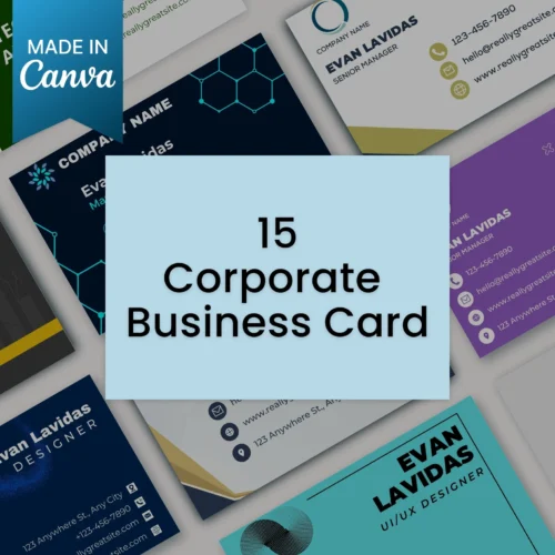 Corporate Business Card Template