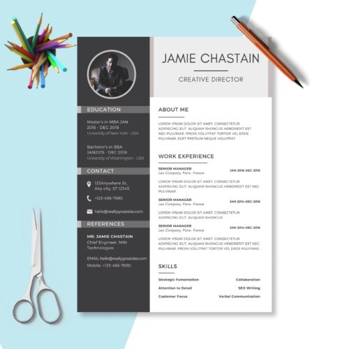 Professional Resume Template Cover Letter - Image 3