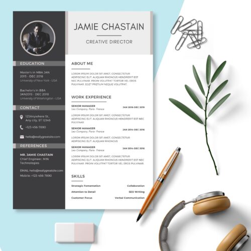 Professional Resume Template Cover Letter - Image 2