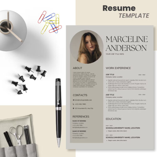 Modern Resume, Professional and Creative Design