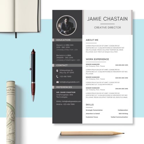 Professional Resume Template Cover Letter - Image 4