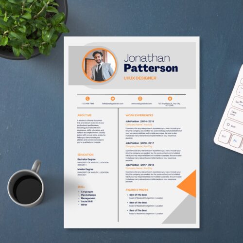 Creative Resume, Modern CV Template - Image 5