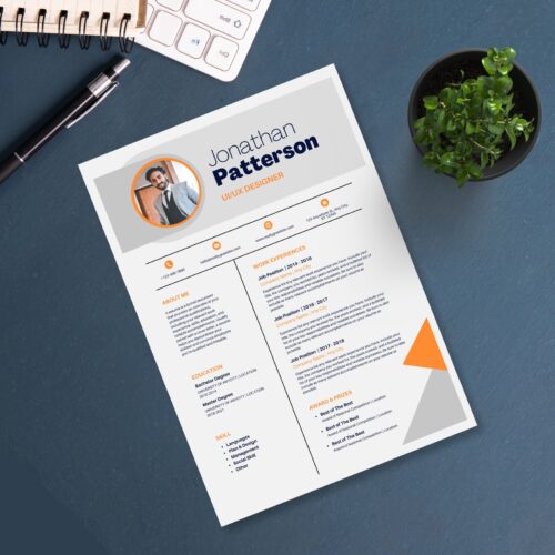 Creative Resume, Modern CV Template - Image 3