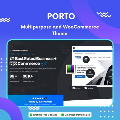 PORTO Multipurpose and WooCommerce Theme