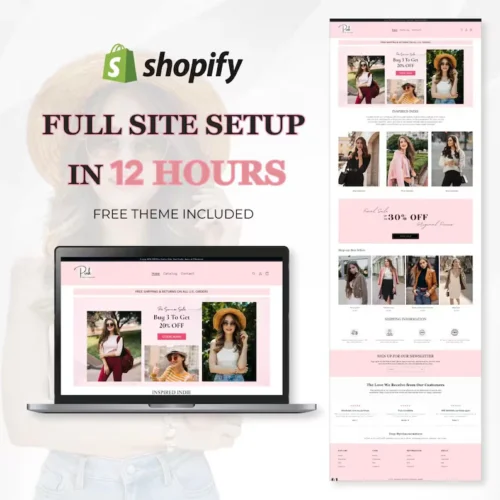 Shopify Full Site Setup