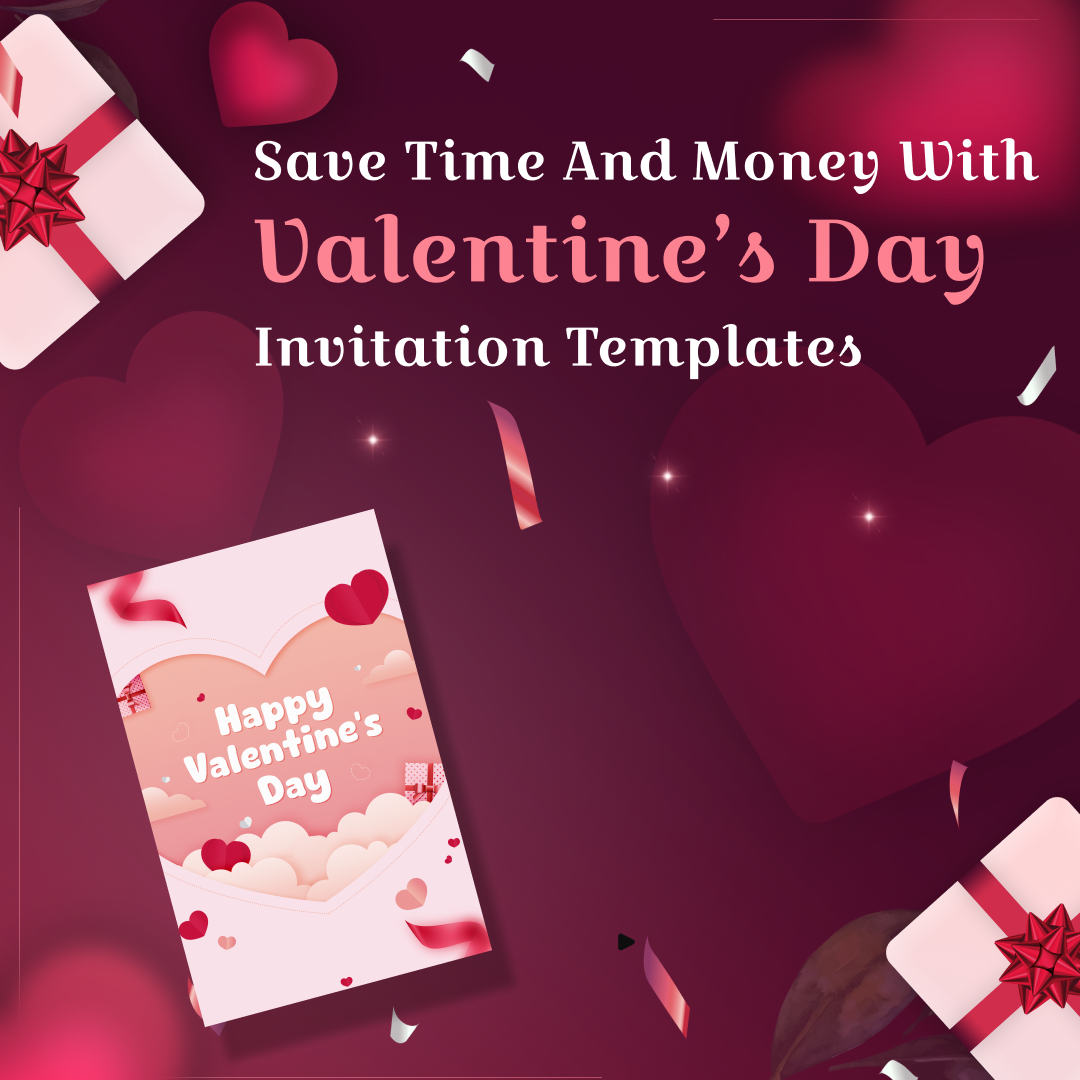 Valentine's Day Invitation Templates