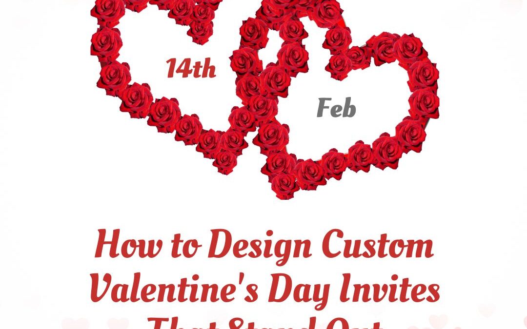 How to Design Custom Valentine’s Day Invites That Stand Out