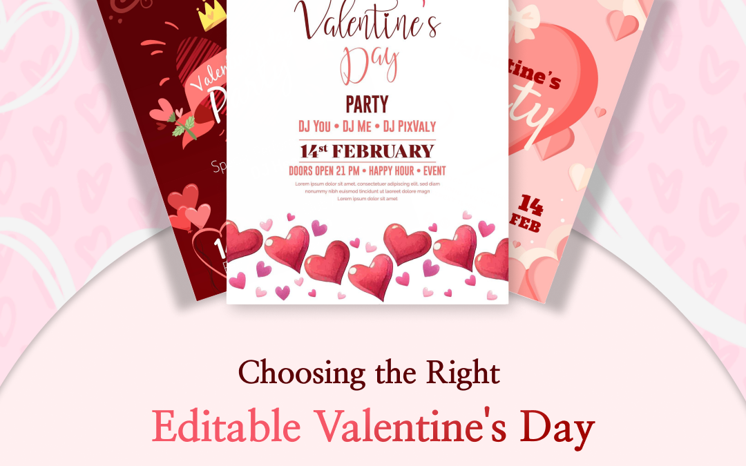 Printable vs. Digital: Choosing the Right Editable Valentine’s Day Party Invitations