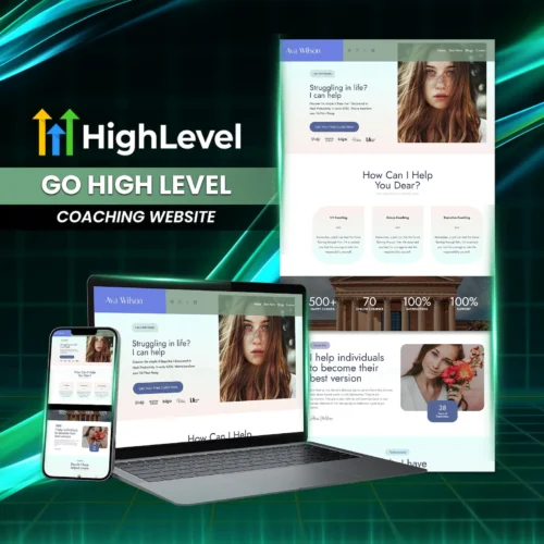 Go High-Level Coaching Website Template